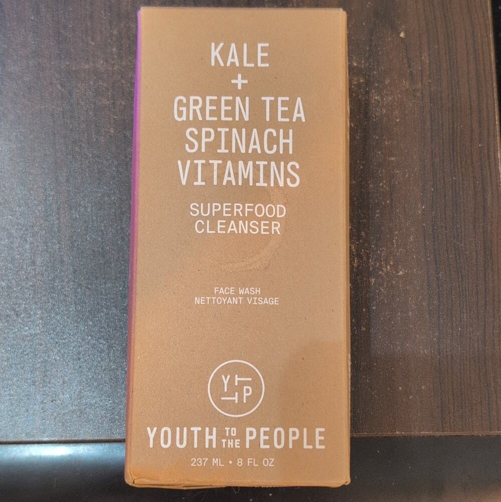 Youth To The People Superfood Cleanser Kale + Green Tea + Spinach Vegan 8oz